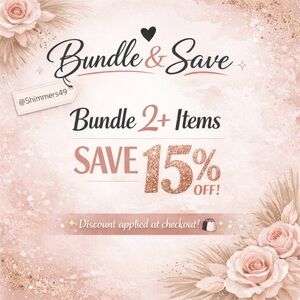 ✨ Bundle & Save 15% | @Shimmers49 Closet Sale